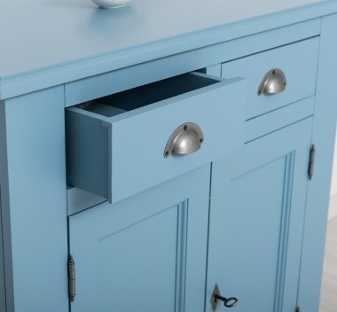 Buffet with 2 doors, 2 drawers, BAS