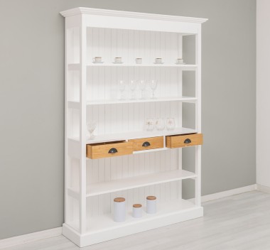 Large shelf with 3 drawers, 3 shelves