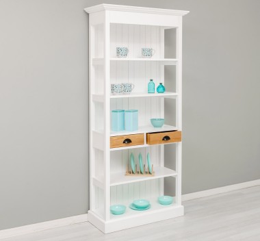 Shelf with 2 drawers, 3 shelves