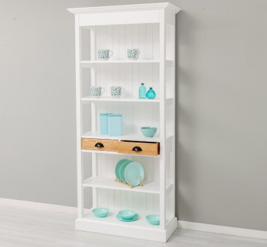 Shelf with 2 drawers, 3 shelves