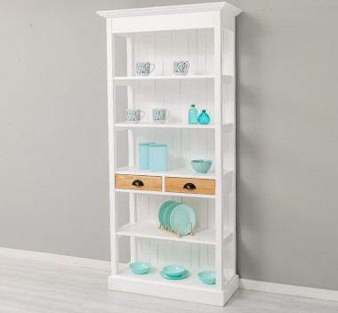 Shelf with 2 drawers, 3 shelves
