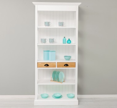 Shelf with 2 drawers, 3 shelves