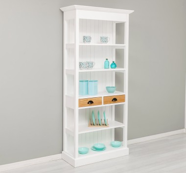 Shelf with 2 drawers, 3 shelves