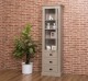 Showcase with 1 glass door, 3 drawers