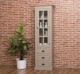 Showcase with 1 glass door, 3 drawers