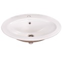 Oval sink