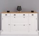 Hallway chest of drawers with 2 + 2 doors and 4 drawers