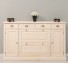 Hallway Chest of drawers 2 doors 6 drawers with metal rails - Color_P095 - LACQUER & STAINED