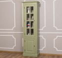 Showcase with 1 door + 1 glass door