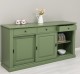 Buffet with 3 sliding doors, 3 drawers, BAS