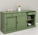 Buffet with 3 sliding doors, 3 drawers, BAS
