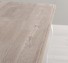 Dining table with curved legs 210x90x78cm, oak top