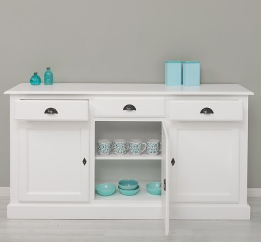 Buffet with 3 doors, 3 drawers, BAS