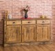 Buffet with 3 doors, 3 drawers, BAS