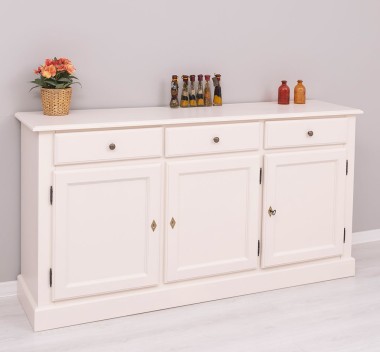 Buffet with 3 doors, 3 drawers, BAS
