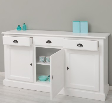 Buffet with 3 doors, 3 drawers, BAS