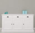 Buffet with 3 doors, 3 drawers, BAS