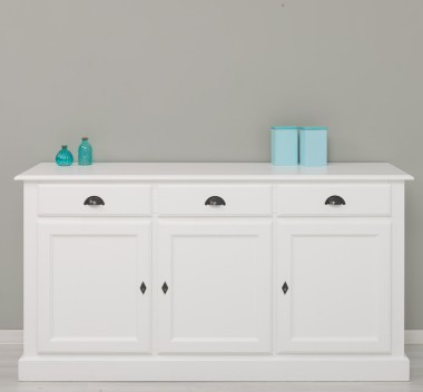 Buffet with 3 doors, 3 drawers, BAS