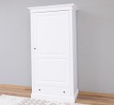 Wardrobe with 1 door and 1 drawer