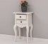 Small console, curved legs, 2 drawers