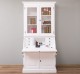 Office furniture with built-in table top, 2 doors and 2 BAS drawers + 2 SUP glass doors