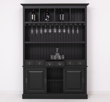Bar furniture with 3 doors
