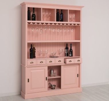 Bar furniture with 3 doors