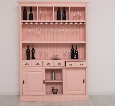 Bar furniture with 3 doors