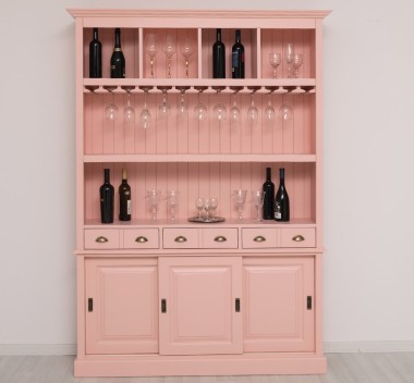 Bar furniture with 3 doors