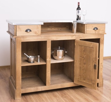Cafe furniture 150 zink top