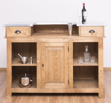 Cafe furniture 150 zink top