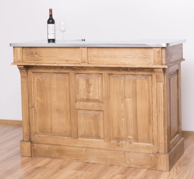 Cafe furniture 150 zink top