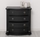 Chest of drawers with 4 curved drawers, Directoire Collection