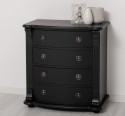 Chest of drawers with 4 curved drawers, Directoire Collection