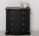 Chest of drawers with 4 curved drawers, Directoire Collection