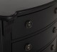 Chest of drawers with 4 curved drawers, Directoire Collection
