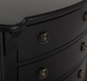 Chest of drawers with 4 curved drawers, Directoire Collection