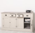 Buffet with 4 doors and 4 drawers, BAS
