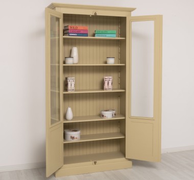 Showcase with 2 doors, with Cremone