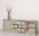 Buffet with 2 doors, 6 drawers, BAS, Directoire Collection