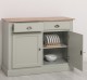 Buffet with 2 doors, 2 drawers, BAS