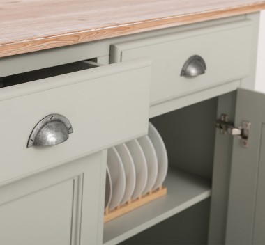 Buffet with 2 doors, 2 drawers, BAS