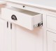 Cabinet 4 doors + 4 drawers, with dim. 223x50x90, MDF