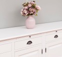 Cabinet 4 doors + 4 drawers, with dim. 223x50x90, MDF