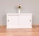 Cabinet 2 sliding doors, with dim. 156x46x90, MDF