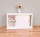 Cabinet 2 sliding doors, with dim. 156x46x90, MDF