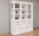 Buffet cabinet with six sliding doors and three drawers, 180 x 51 x 220 cm, din MDF