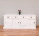 Cabinet 4 sliding doors + 4 drawers, with dim. 216x49x88, MDF