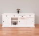 Cabinet 4 sliding doors + 4 drawers, with dim. 216x49x88, MDF