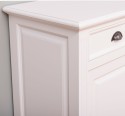 Cabinet 4 sliding doors + 4 drawers, with dim. 216x49x88, MDF